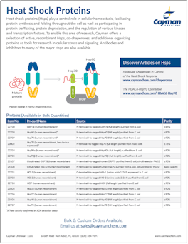 Cayman Heat Shock Proteins