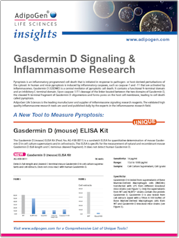 Gasdermin D Signaling and Inflammasome Research