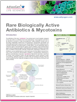 Adipogen Rare Biologically Active Antibiotics Mycotoxins Brochure
